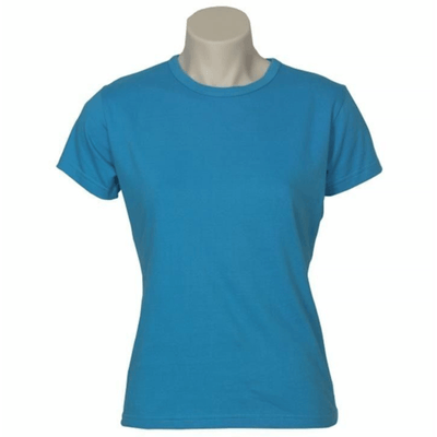 3x Womens Plain Ladies T SHIRT 100% COTTON Basic Tee Casual Top Size 6-24 BULK Payday Deals