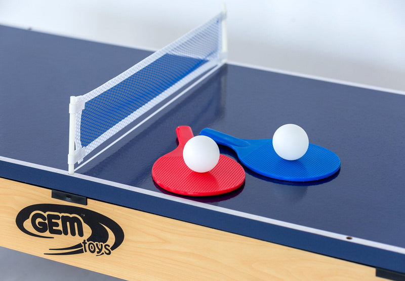 4-in-1 Games - Soccer, Table Tennis, Slide Hockey and Billiard Table Payday Deals