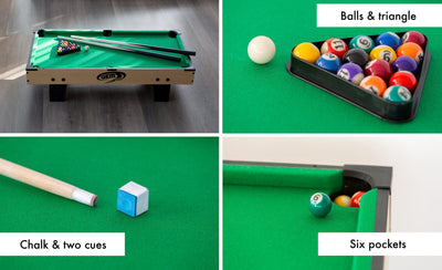 4-in-1 Games - Soccer, Table Tennis, Slide Hockey and Billiard Table Payday Deals