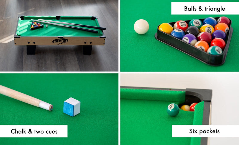 4-in-1 Games - Soccer, Table Tennis, Slide Hockey and Billiard Table Payday Deals