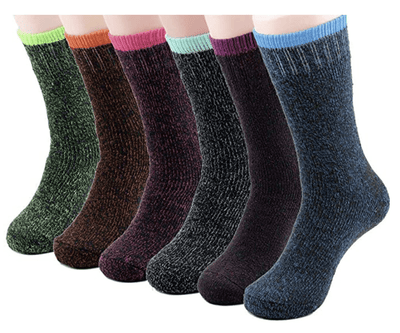 4 Pairs Womens THERMAL HEATED SOCKS Warm Winter Comfort Work Sox Ski BULK Payday Deals