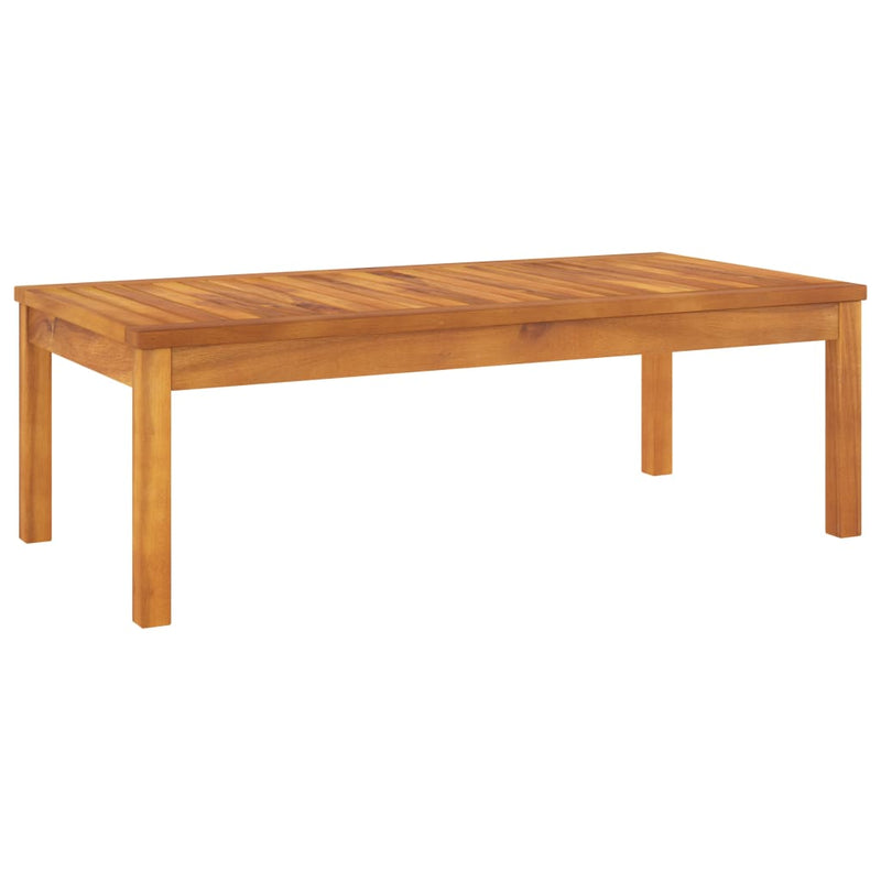 4 Piece Garden Lounge Set with Cushion Solid Acacia Wood Payday Deals