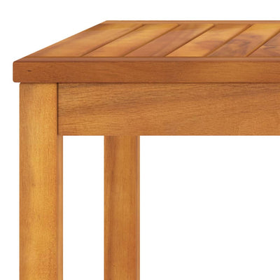 4 Piece Garden Lounge Set with Cushion Solid Acacia Wood Payday Deals