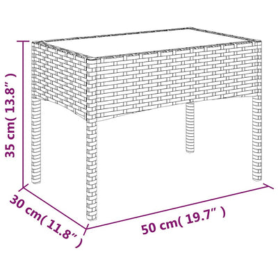 4 Piece Garden Lounge Set with Cushions Grey Poly Rattan Payday Deals