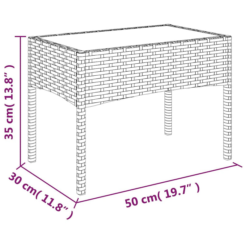 4 Piece Garden Lounge Set with Cushions Grey Poly Rattan Payday Deals
