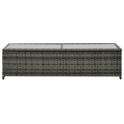 4 Piece Garden Lounge Set with Cushions Poly Rattan Anthracite Payday Deals