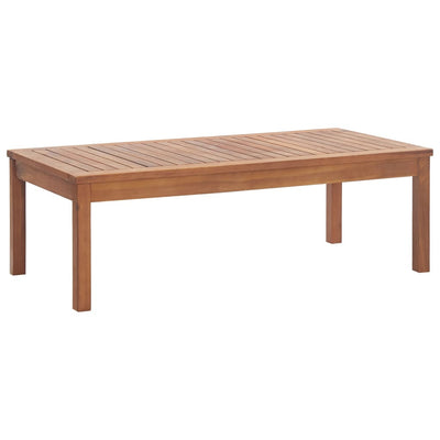 4 Piece Garden Lounge Set with Cushions Solid Acacia Wood Payday Deals