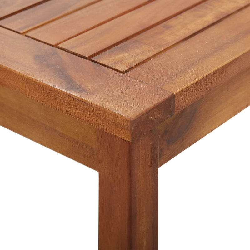 4 Piece Garden Lounge Set with Cushions Solid Acacia Wood Payday Deals