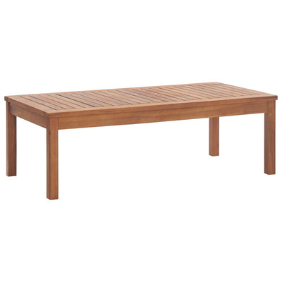 4 Piece Garden Lounge Set with Cushions Solid Acacia Wood Payday Deals