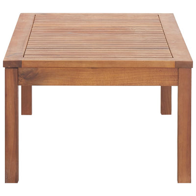 4 Piece Garden Lounge Set with Cushions Solid Acacia Wood Payday Deals