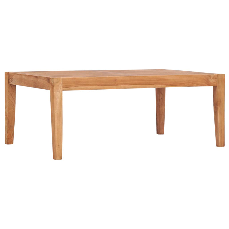 4 Piece Garden Lounge Set with Cushions Solid Teak Wood Payday Deals