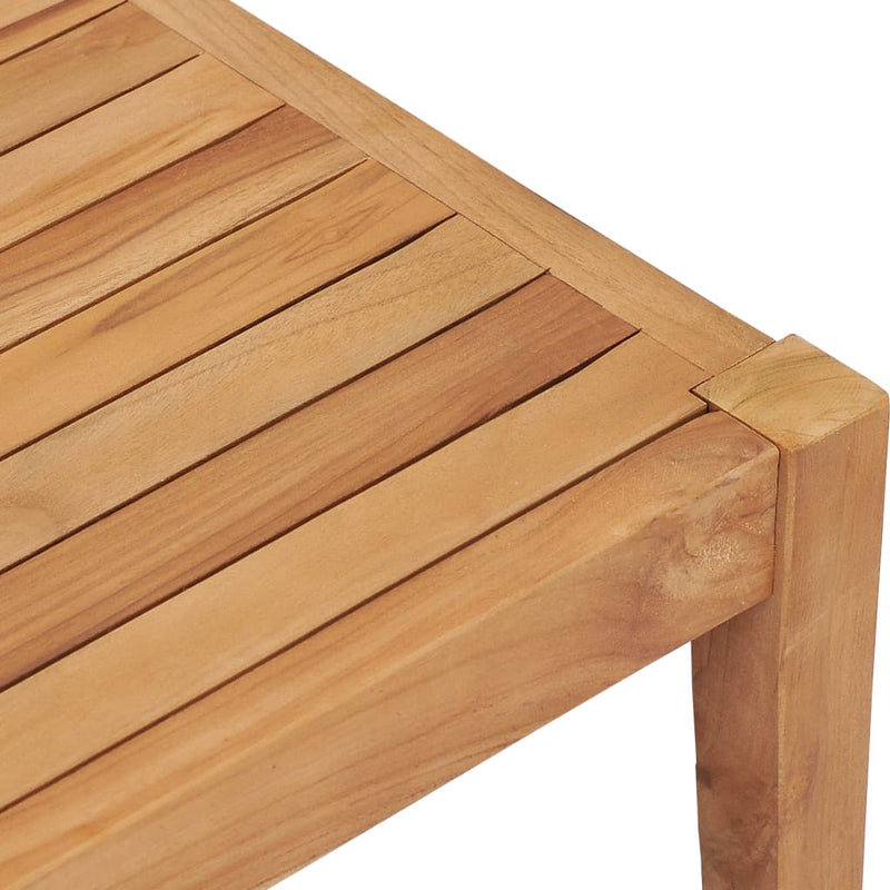 4 Piece Garden Lounge Set with Cushions Solid Teak Wood Payday Deals