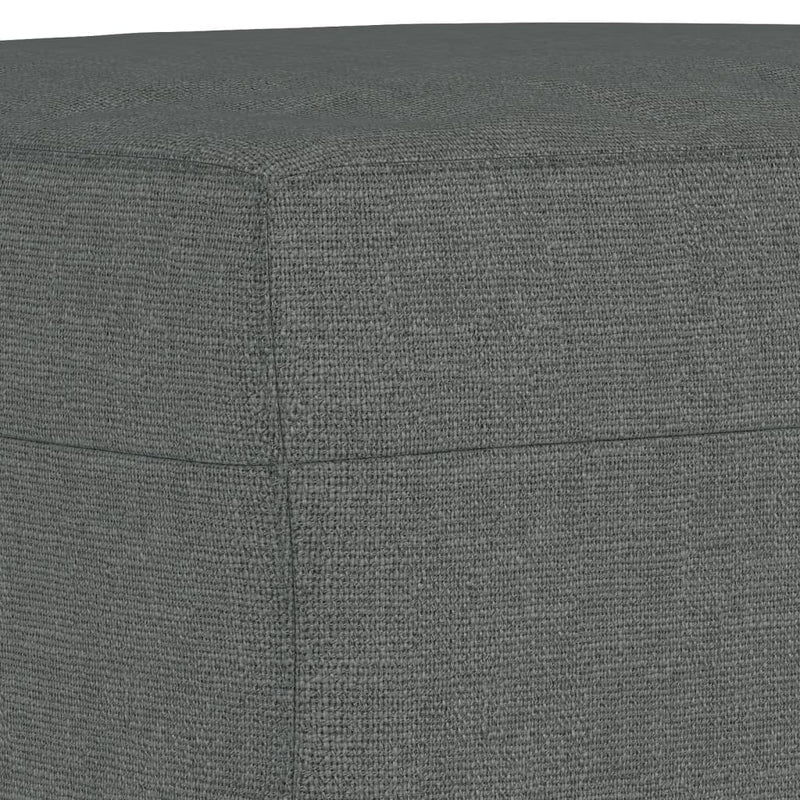 4 Piece Sofa Set with Cushions Dark Grey Fabric Payday Deals