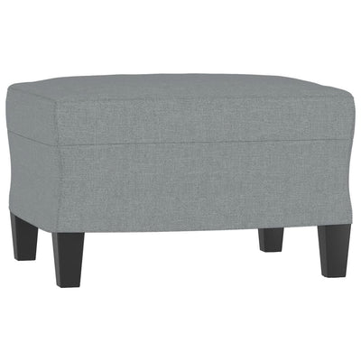 4 Piece Sofa Set with Cushions Light Grey Fabric Payday Deals
