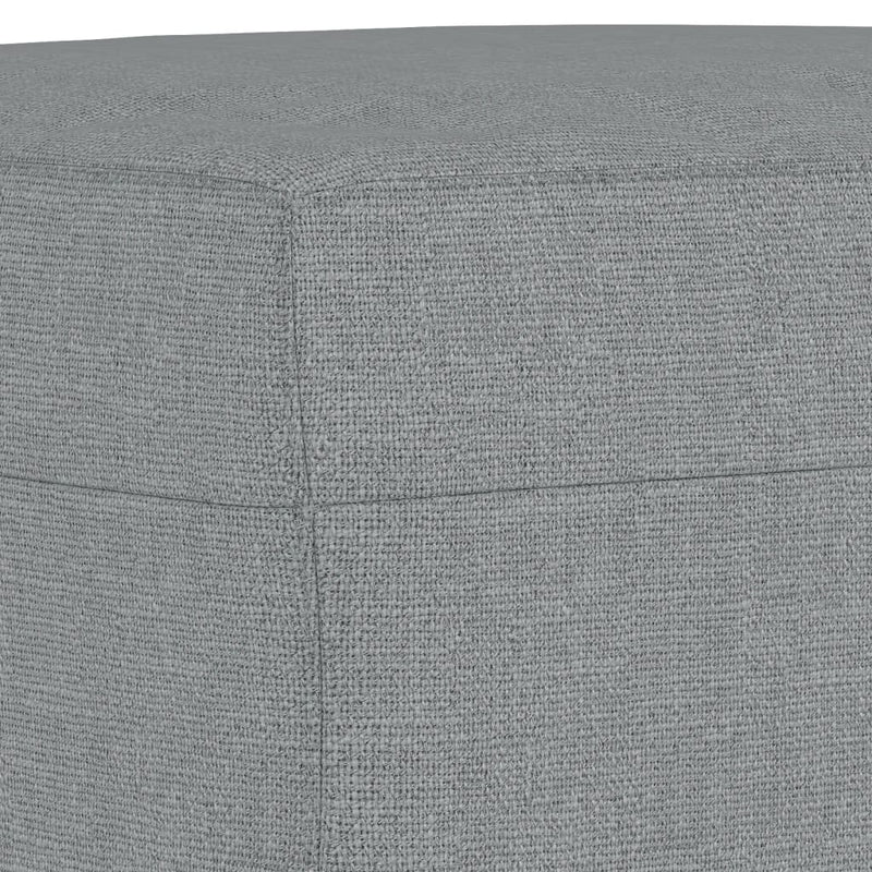 4 Piece Sofa Set with Cushions Light Grey Fabric Payday Deals