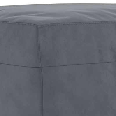 4 Piece Sofa Set with Pillows Dark Grey Velvet Payday Deals