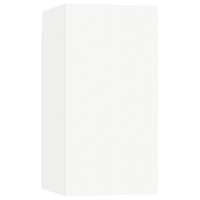 4 Piece TV Cabinet Set White Engineered Wood Payday Deals
