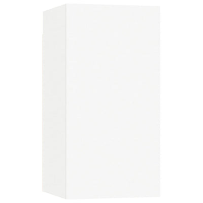 4 Piece TV Cabinet Set White Engineered Wood Payday Deals