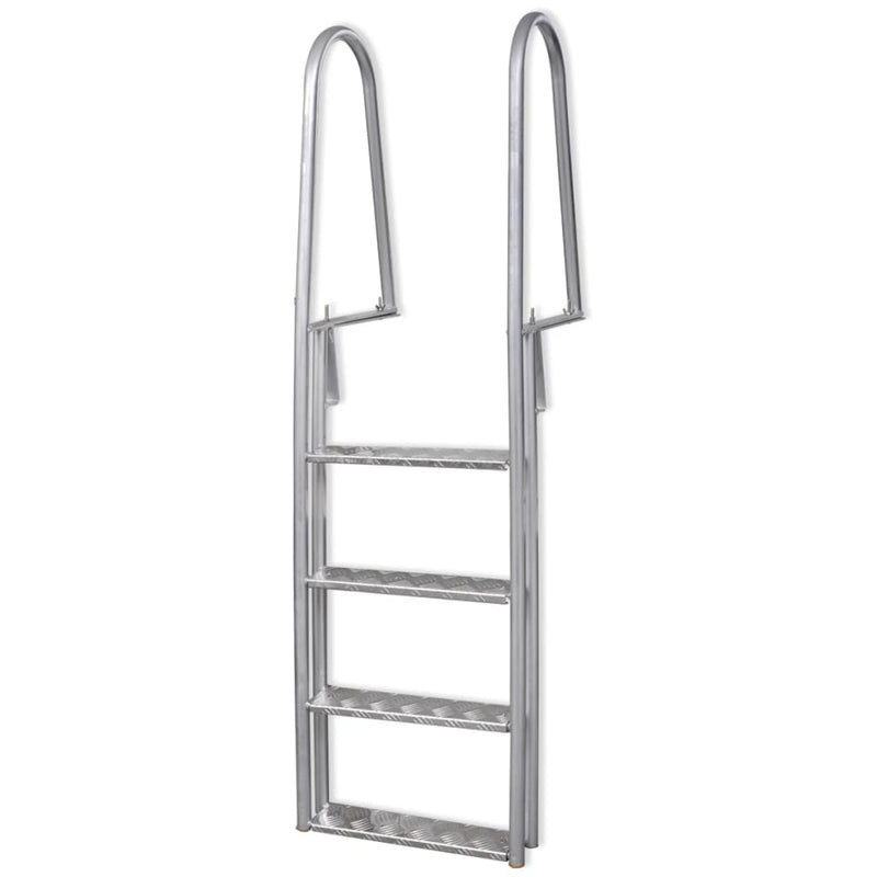 4-Step Dock/Pool Ladder Aluminium 167 cm Payday Deals