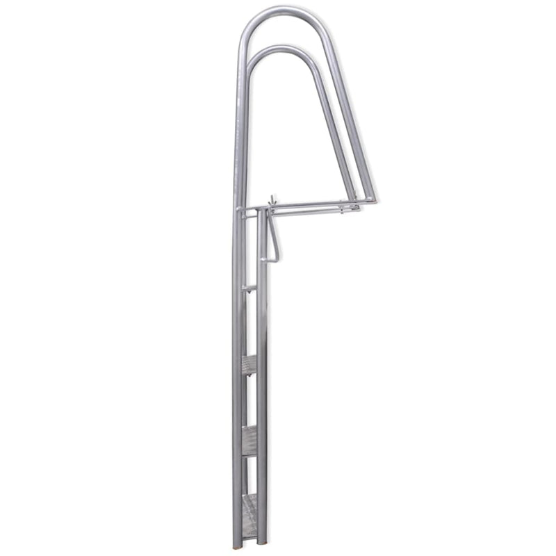 4-Step Dock/Pool Ladder Aluminium 167 cm Payday Deals