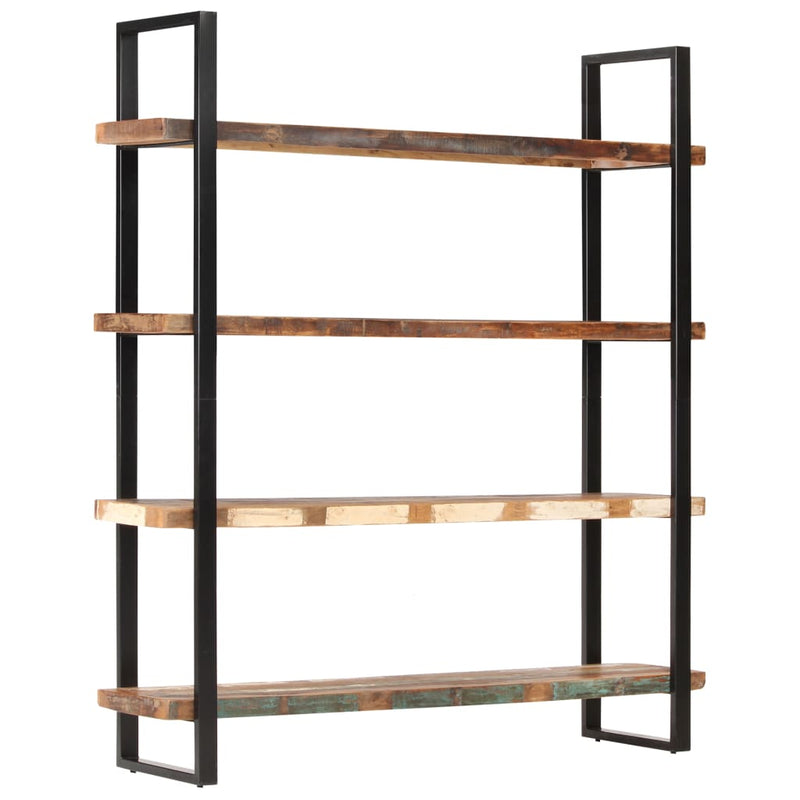 4-Tier Bookcase 160x40x180 cm Solid Reclaimed Wood Payday Deals