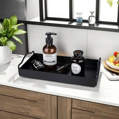 Bathroom Vanity Tray for Countertop | Stylish and Functional Organizer