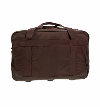 44L Foldable Duffel Bag Gym Sports Luggage Travel Foldaway School Bags - Rust Payday Deals