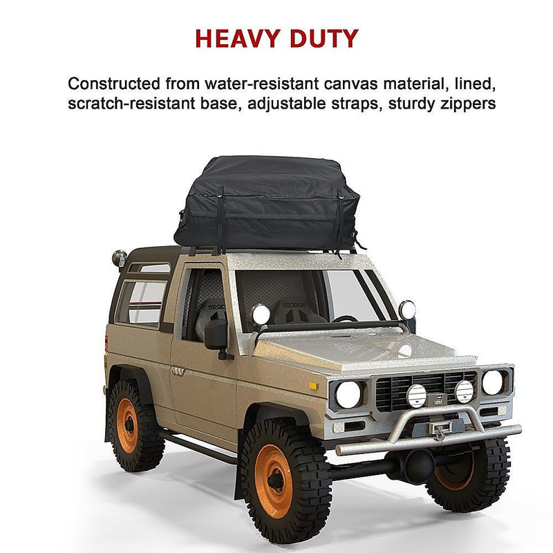 458 Litre Large Car Cargo Travel Rain Proof Roof Top Bag Storage Carrier Box Payday Deals