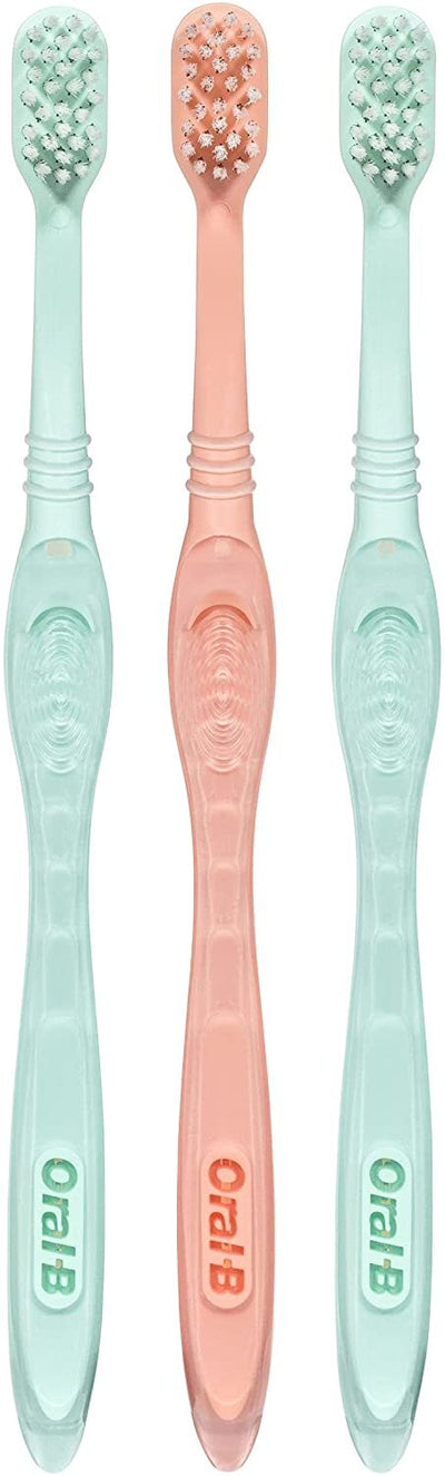 Oral-B 3pk Ultrathin Compact Gum Care Toothbrush Extra Soft  Tooth Brush