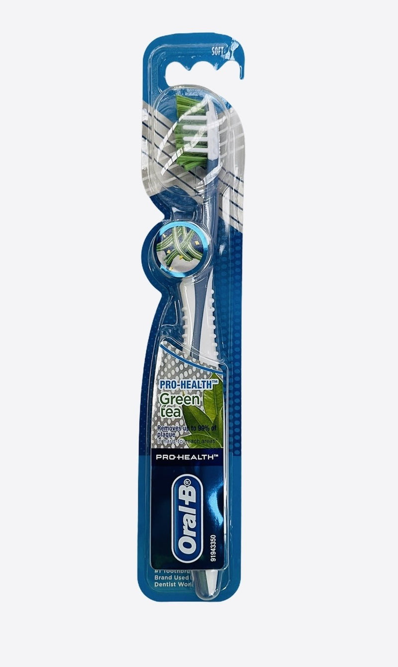 Oral-B Pro Health Green Tea Toothbrush Soft Oral Care Tooth Brush