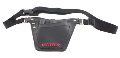 MATRIX Leather Tool Belt Barber Hairdressing Pouch Scissor Waist Pouch Bag
