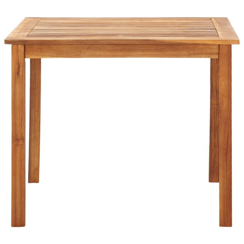 5 Piece Dining Set Poly Rattan and Solid Acacia Wood Grey Payday Deals