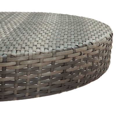 5 Piece Garden Bar Set with Cushions Grey Poly Rattan Payday Deals
