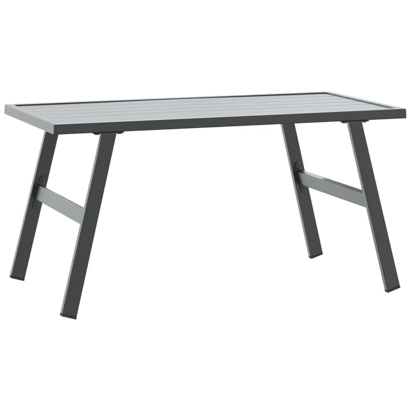 5 Piece Garden Bench Set with Cushions Black Powder-coated Steel Payday Deals