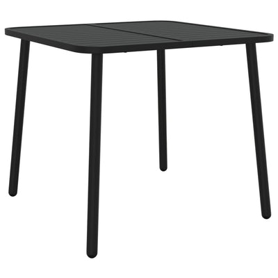 5 Piece Garden Dining Set Anthracite Steel Payday Deals