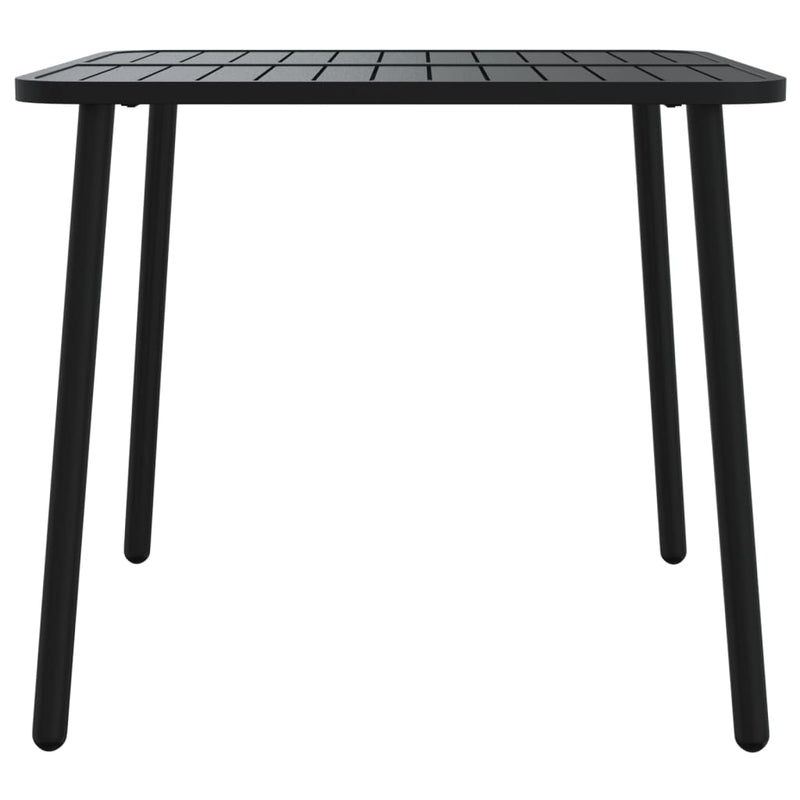 5 Piece Garden Dining Set Anthracite Steel Payday Deals