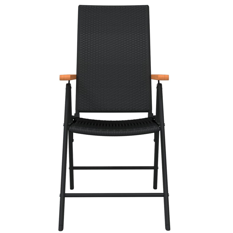 5 Piece Garden Dining Set Black Payday Deals