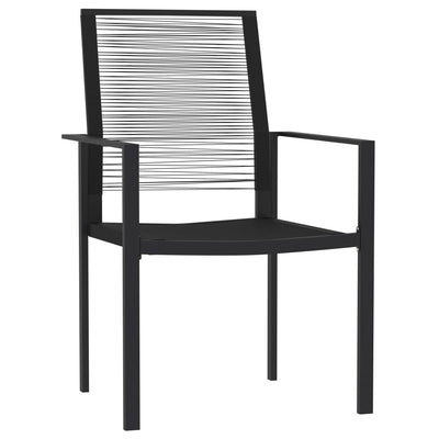 5 Piece Garden Dining Set Black Payday Deals