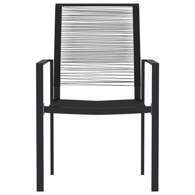 5 Piece Garden Dining Set Black Payday Deals