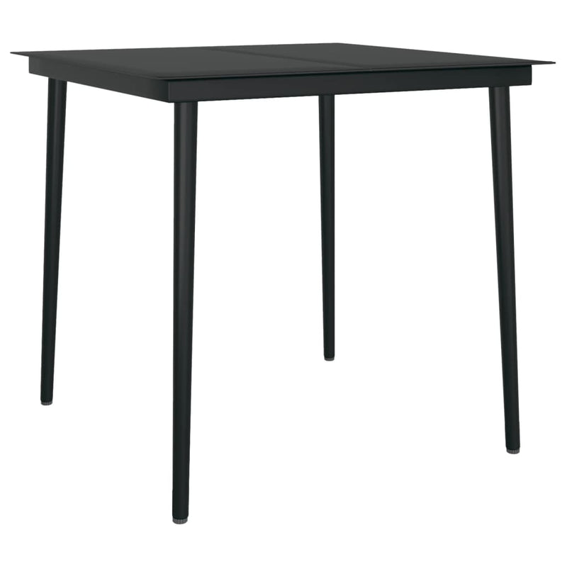 5 Piece Garden Dining Set Brown Payday Deals