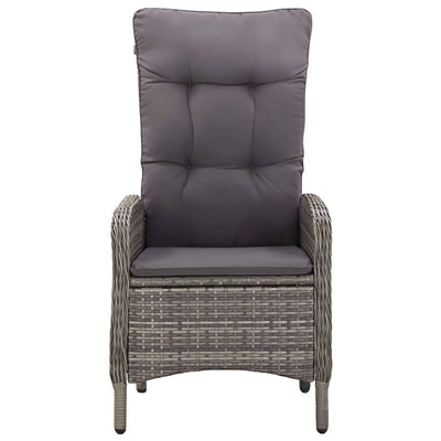 5 Piece Garden Dining Set Grey Payday Deals