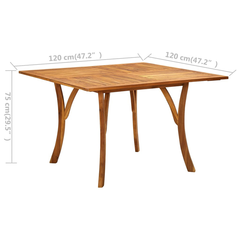 5 Piece Garden Dining Set Grey Payday Deals