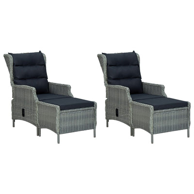 5 Piece Garden Dining Set Light Grey Payday Deals