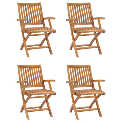 5 Piece Garden Dining Set Solid Teak Wood Payday Deals