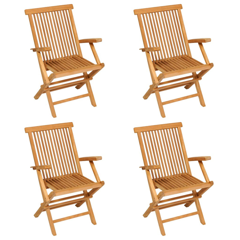 5 Piece Garden Dining Set Solid Teak Wood Payday Deals