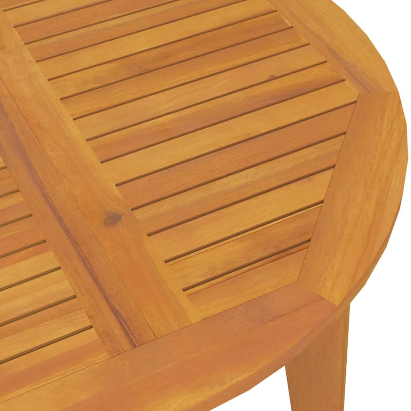 5 Piece Garden Dining Set Solid Wood Acacia Payday Deals