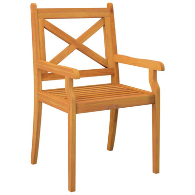 5 Piece Garden Dining Set Solid Wood Acacia Payday Deals