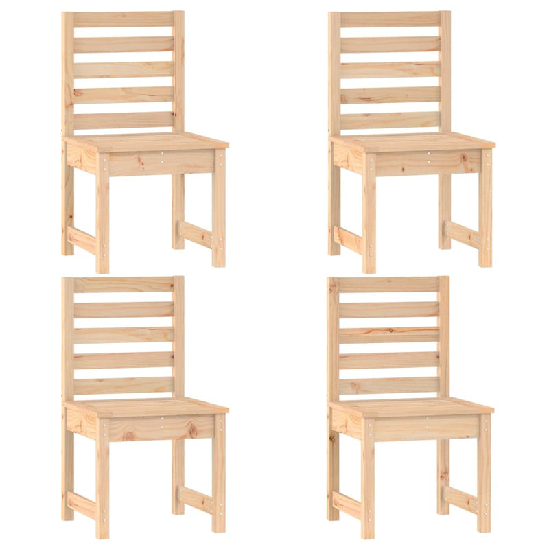 5 Piece Garden Dining Set Solid Wood Pine Payday Deals