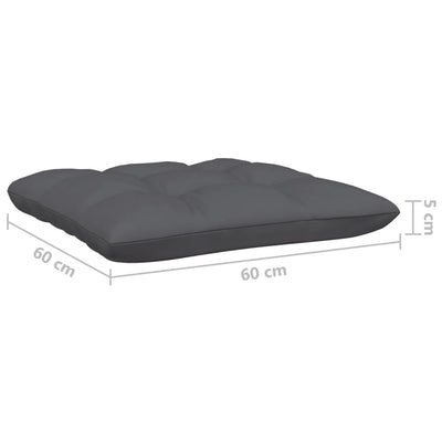 5 Piece Garden Lounge Set with Anthracite Cushions Pinewood Payday Deals