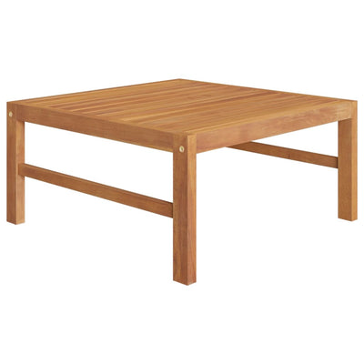 5 Piece Garden Lounge Set with Cream Cushions Solid Teak Wood Payday Deals
